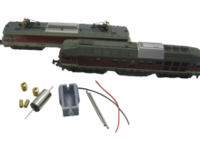 micromotor NM028C N motor ombouwset voor Minitrix DR BR 132, BR 232, BR 234, DB BR 232, en andere - thumbnail