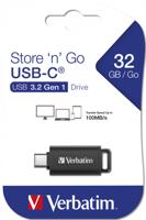 Verbatim Store n Go USB-C® USB-stick 128 GB Zwart 49459 USB-C 3.2 Gen 1 - thumbnail