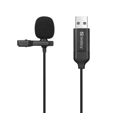 Sandberg Streamer USB Clip Microphone