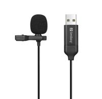 Sandberg Streamer USB Clip Microphone - thumbnail