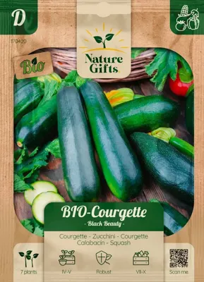 Bio courgette black beauty 7st
