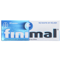 Paracetamol met coffeine 500/50mg 20 Tabletten - thumbnail