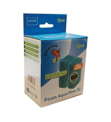 Aquarium benodigdheden Aquaflow xl spons 2 st. Superfish - Superfish Aquarium benodigdheden Aquaflow xl spons 2 st. Superfish - Superfish