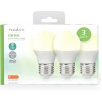 Nedis LBE27G452P3 Led-lamp E27 G45 4.9 W 470 Lm 2700 K Warm Wit 3 Stuks - thumbnail