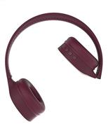 Kygo A4/300 draadloze on-ear hoofdtelefoon (opvouwbare Bluetooth hoofdtelefoon met microfoon voor iPhone iOS en Android, 16 uur batterijduur) rood - thumbnail