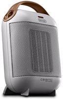 Delonghi hfx30c18.iw keramische kachel wit/bruin - thumbnail