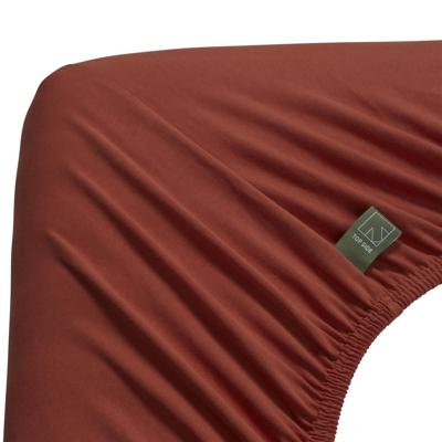 Dutch Design Beddinghouse Dutch Design Organic Lycra HL Hoeslaken Red 140/160x200/220 cm Hoekhoogte: 40 cm