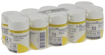 Talens Gouache Extra Fine Quality Fles 16 ml - Citroengeel (Primair) 205