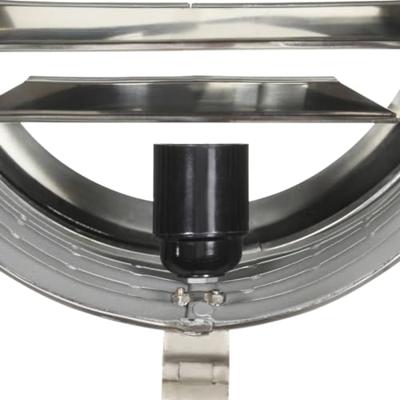 VidaXL Vloerlamp driepoot 171 cm massief mangohout zwart