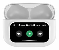Denver Witte hoofdtelefoon met lcd-display - thumbnail