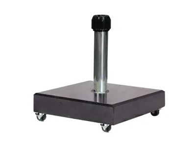 Platinum | Parasolvoet Rome Graniet met Wielen | 60 kg