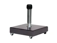 Platinum | Parasolvoet Rome Graniet met Wielen | 60 kg - thumbnail