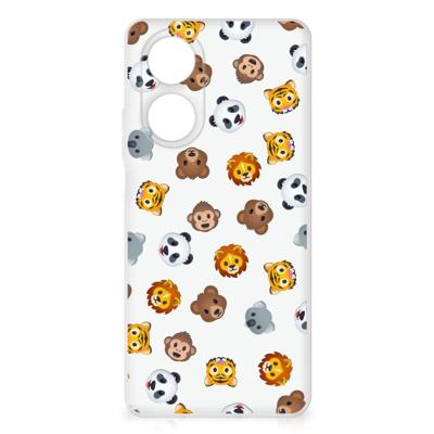 TPU bumper voor OPPO A58 4G Dieren Emojis TPU bumper voor OPPO A58 4G Dieren Emojis