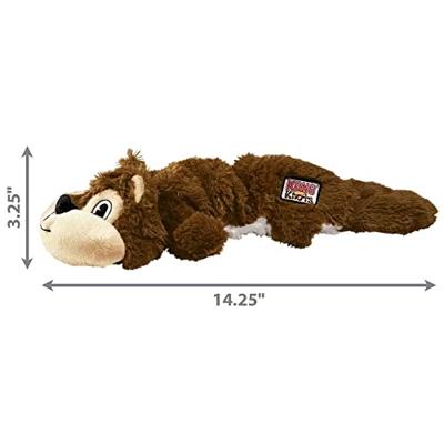 KONG SCRUNCH KNOTS SQUIRREL 11,5X8,5X36 CM