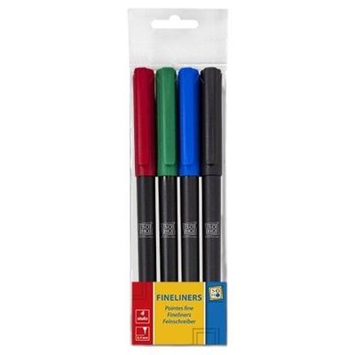 Soho Fineliners 0.4mm 4 stuks