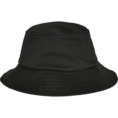 Flexfit FX5003KH Kids´ Flexfit Cotton Twill Bucket Hat - Black - One Size