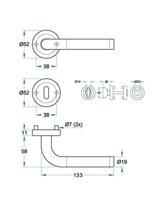 Krukgarn LAGOS rvs mat/glans - thumbnail