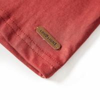 Kindershirt met lange mouwen aapjesprint 104 roodbruin - thumbnail
