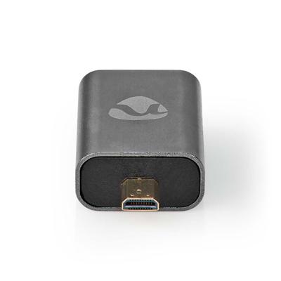 Nedis HDMI-Adapter | HDMI Male / HDMI Micro-Connector | HDMI Female / HDMI Output | 1 stuks - CVTB34907GY CVTB34907GY