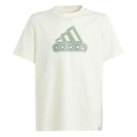 T-Shirt met Korte Mouwen Adidas Table Growth Beige - Maat: 15-16 Jaar - thumbnail