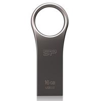Silicon Power J80 Jewel USB Pendrive 16GB USB 3.0 Titanium - thumbnail
