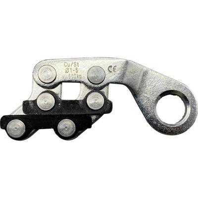 Berger & Schröter 12504 Kabelklem 1 mm Staal Verzinkt, Gebruineerd 1 stuk(s) Berger & Schröter 12504 Kabelklem 1 mm Staal Verzinkt, Gebruineerd 1 stuk(s)