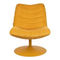 Zuiver Draaibare Fauteuil 'Bubba' kleur Okergeel - thumbnail
