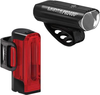Lezyne Hecto Drive Pro 400+ / Strip Drive+ StVZO Lighting Set