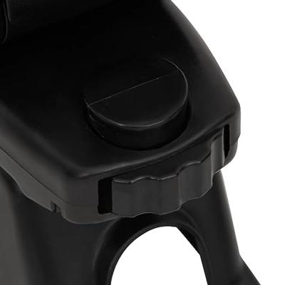 VidaXL Armsteun 13x31x(31-44) cm abs zwart