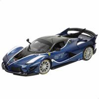 Bburago Ferrari R&P FXX-K EVO, blau #27 1:18 Auto - thumbnail