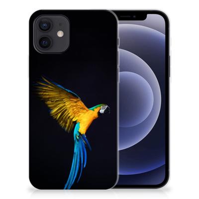 iPhone 12 | 12 Pro (6.1") | TPU Hoesje | Papegaai