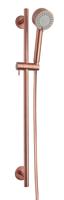 Luxe Glijstangset Cadans Wiesbaden Compleet Geborsteld Koper - thumbnail