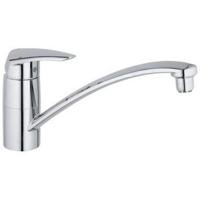 GROHE Eurodisc Lage druk ééngreepsmengkraan voor gootsteen ééngatsmontage voor waterverwarmer chroom 33771001 - thumbnail