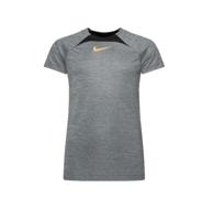 Nike Dri-fit Academy T-Shirt Junior Grijs/Zwart - Maat 152 - Kleur: Grijs | Soccerfanshop - thumbnail