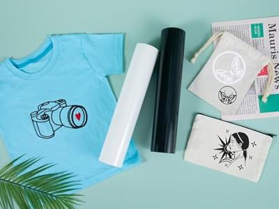 Loklik Heat Transfer Vinyl Folie Zwart