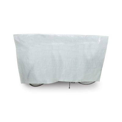 Vk fietsbeschermhoes (1) hoes wit z/ringen