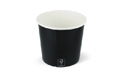 IJsbeker 360ml Ø90mm 12oz karton zwart