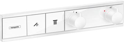 Hansgrohe RainSelect thermostaat inbouw voor 2 functies, mat wit Hansgrohe RainSelect thermostaat inbouw voor 2 functies, mat wit
