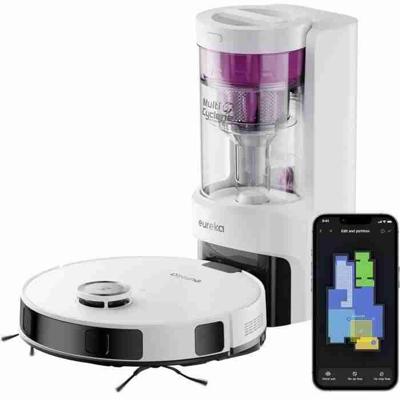 Robotstofzuiger - EUREKA E10S Wit - 4000 Pa - 180 min - 200 ml