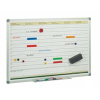 Raad van bestuur Faibo 60 x 90 cm Weekplanner Wit - thumbnail