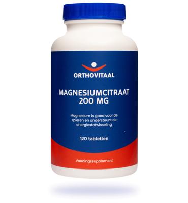 OrthoVitaal Magnesium citraat 200mg 120 Tabletten