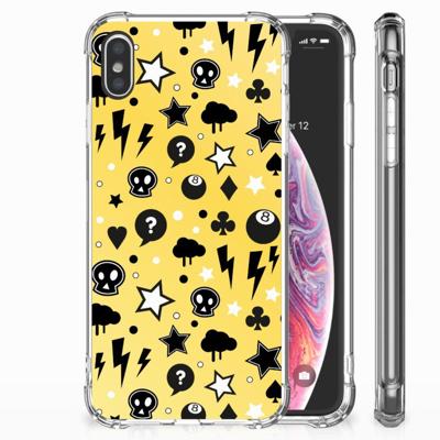 Extreme Case Apple iPhone Xs Max Punk Geel Extreme Case Apple iPhone Xs Max Punk Geel