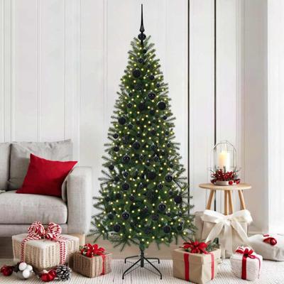 Kunstkerstboom met 300 LED met standaard Groen 180 cm PE en PVC
