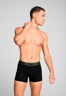 Puma Boxershorts Everyday Placed Logo 2-pack Forest Night-XL