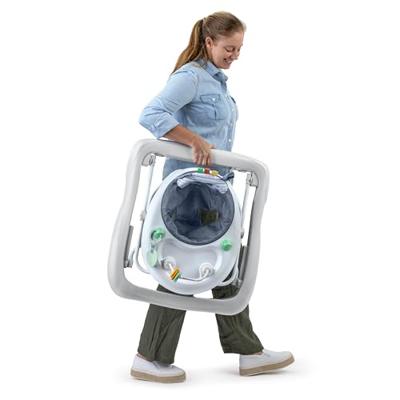 Loopwagen met activiteiten - INGENUITY - Chambray Collectie - Comfortabele en gevoerde rugleuning - 3 hoogtes - Opvouwbaar - thumbnail