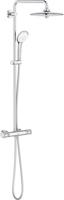 Grohe Euphoria 260 regendoucheset met 6 straalsoorten en thermostaatkraan waterbesparend Ø26cm chroom - thumbnail