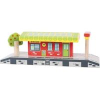 Bigjigs houten rails - dorpsstation - thumbnail