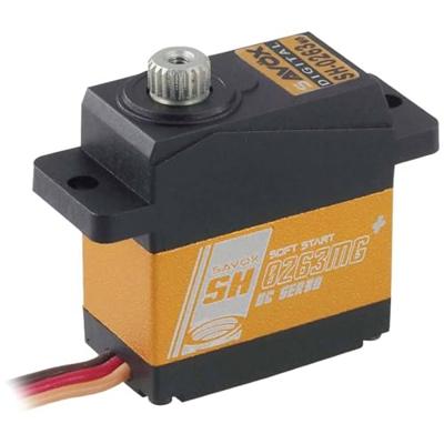 Savox SH-0263MG Plus digitale micro servo (metalen tandwielen)