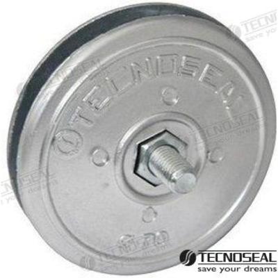 Ánodos para timones TEN00104E - ANODO DISCO DOBLE ZINC Ø 130MM