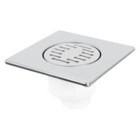 Doucheput Differnz Basic 150x150 mm Onderuitlaat 48.5 mm Differnz - thumbnail